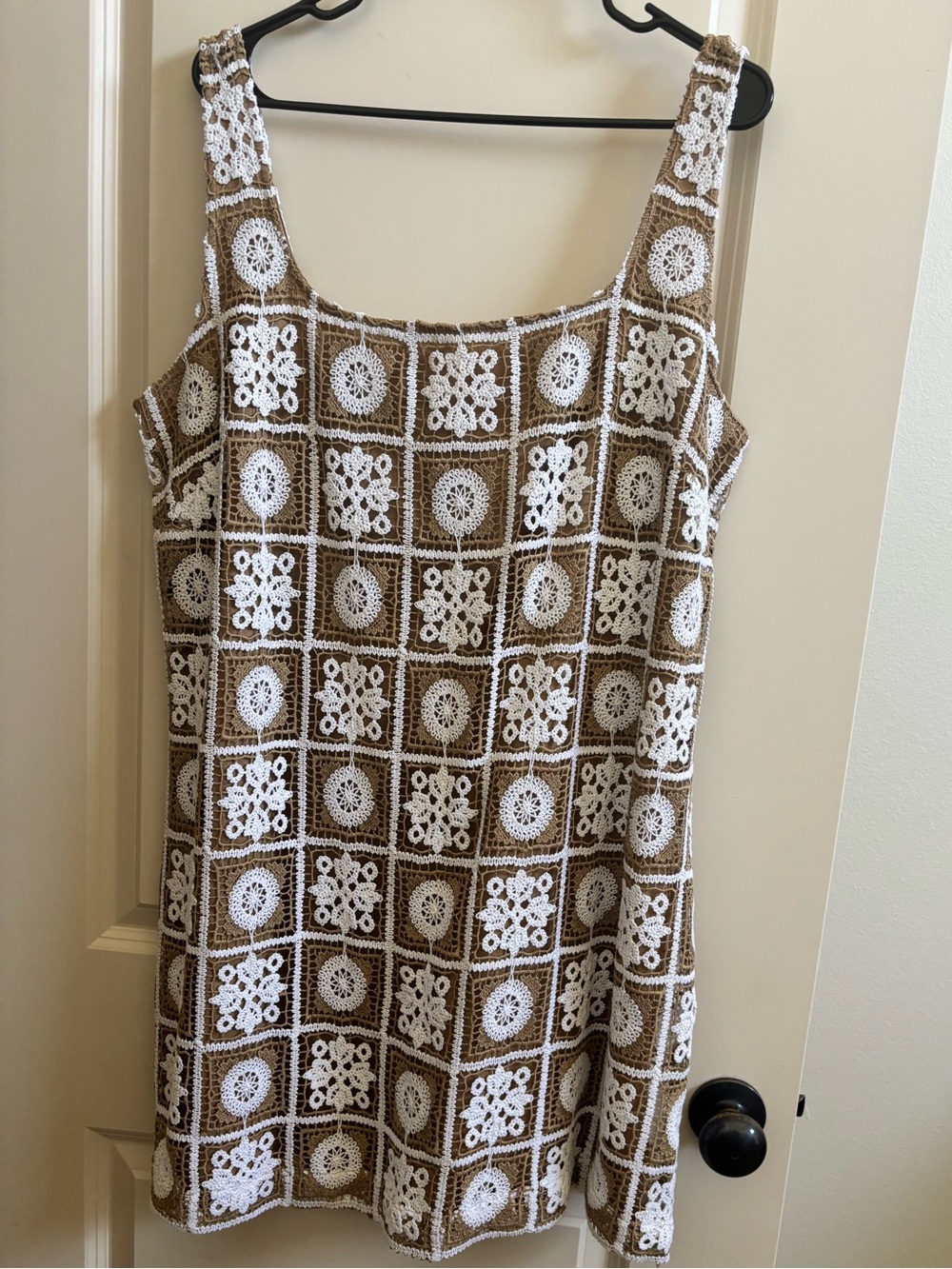 NWT crochet patchwork dress